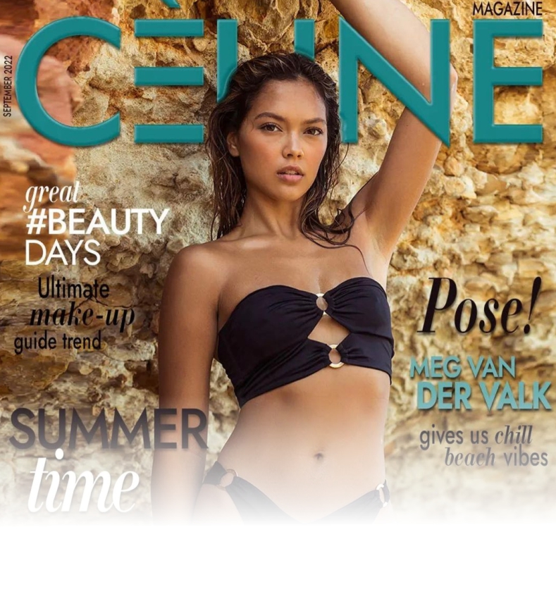 MEG Lauréate du TMB 2019, elle séduit les professionnels avec une sublime couverture pour CELINE MAGAZINE.