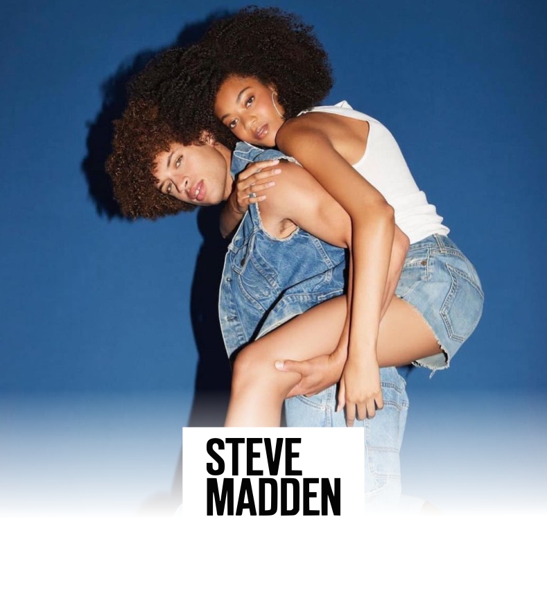 AXEL Talent révélé par le TMB, il défile à l’international et signe une campagne mode pour STEVE MADDEN.